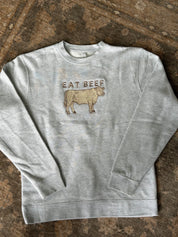 "EAT BEEF" Crewneck