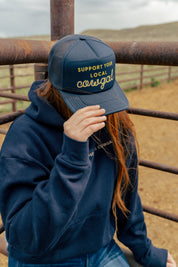 "Support Your Local Cowgal" trucker hat