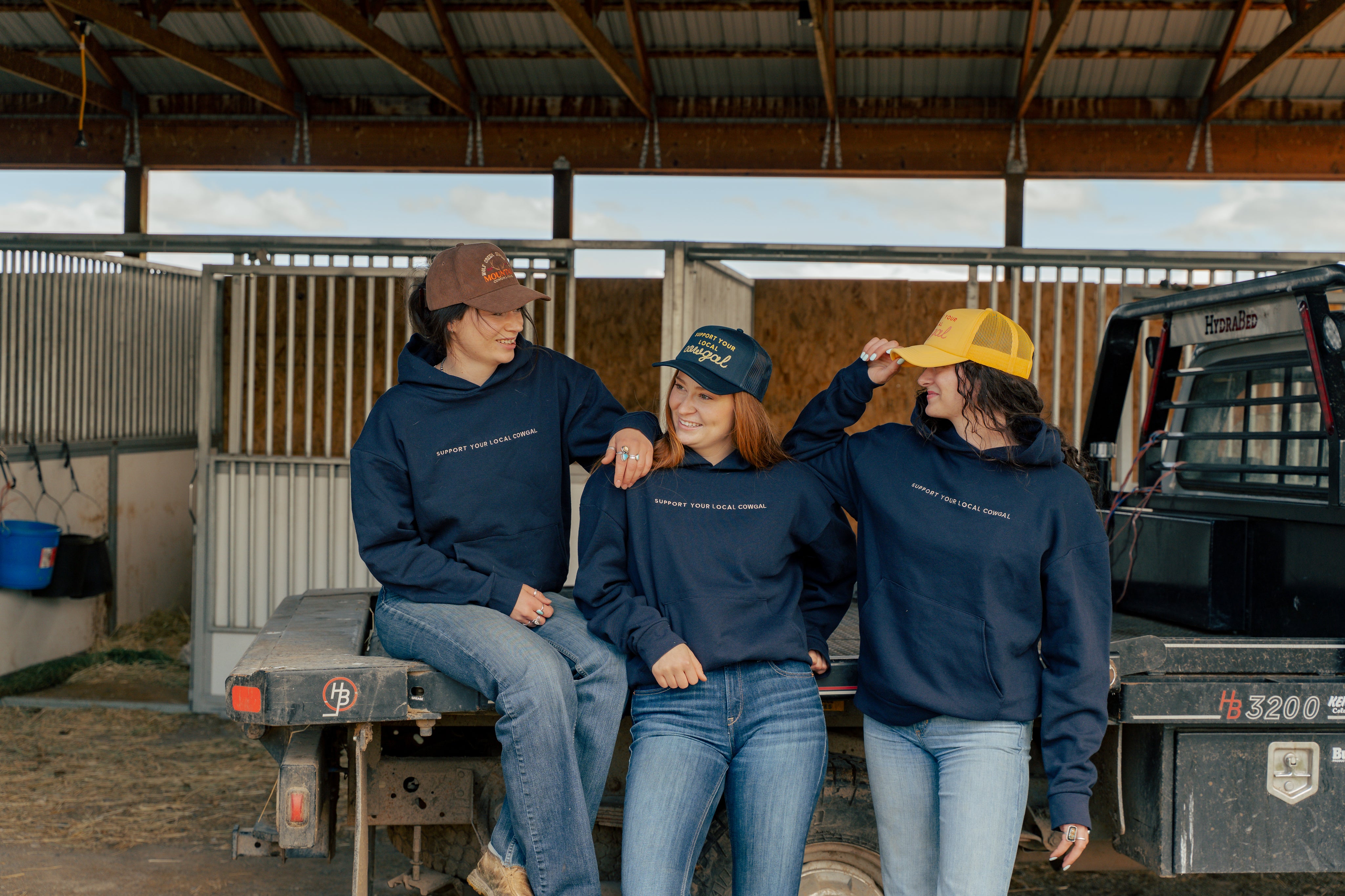 "Support Your Local Cowgal" hoodie