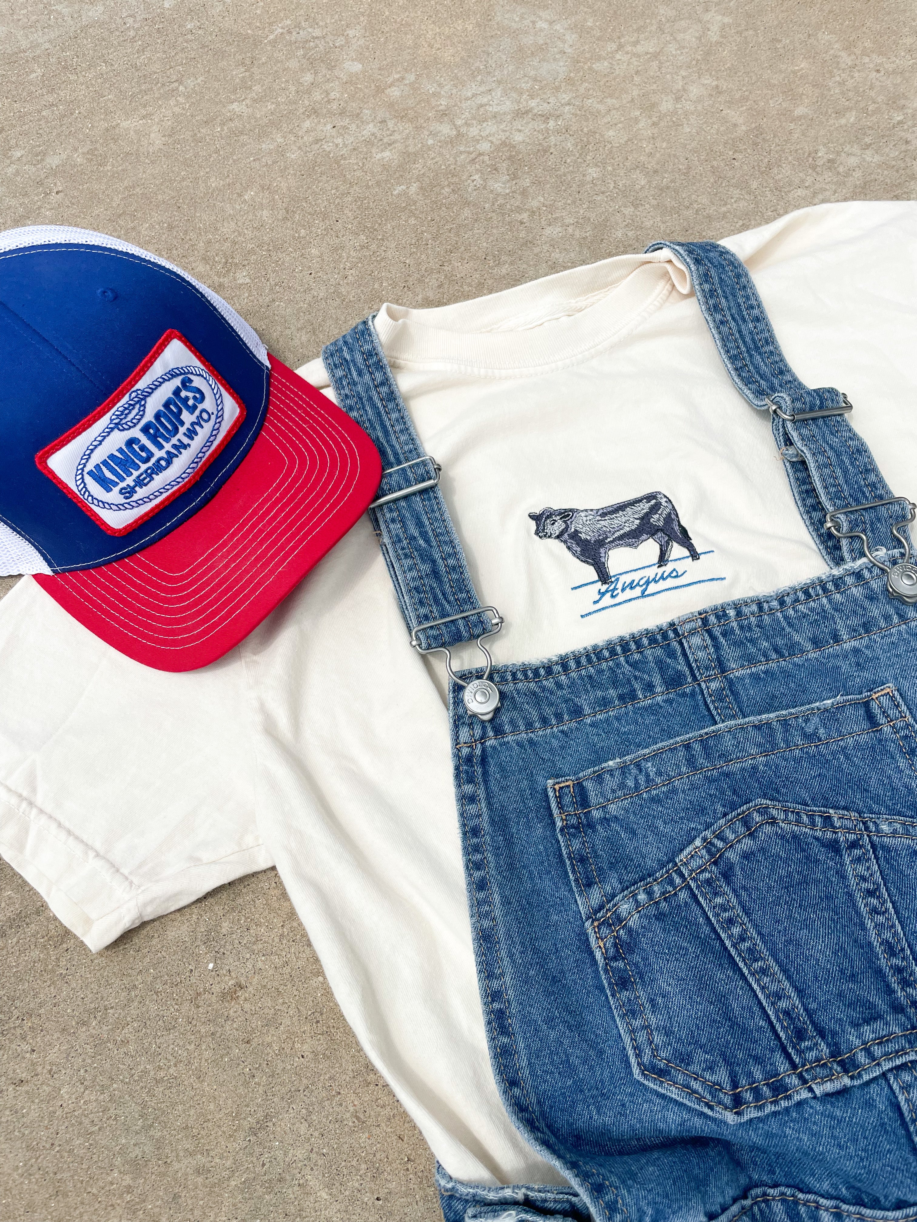 Black Angus Bull Tee